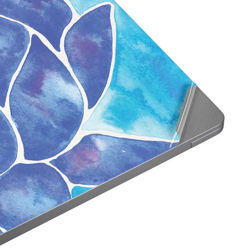 Cat Coq Blue Lotus Universal Laptop 12in (9.8 x 6.8in) Skin